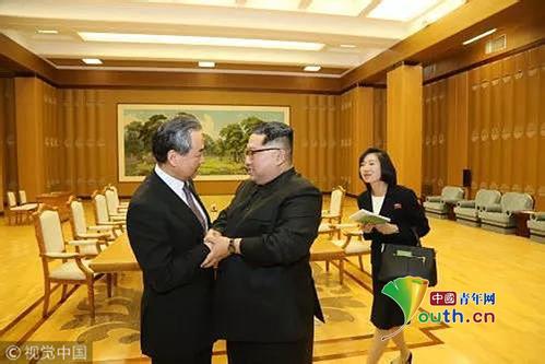 朝鮮最高領(lǐng)導(dǎo)人金正恩會(huì)見王毅